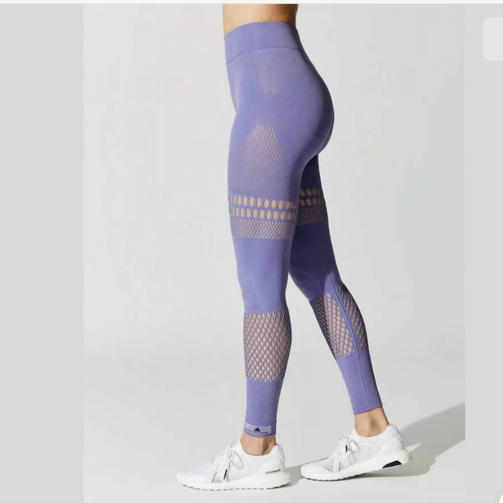 Adidas Stella Mccartney Warp Knit Tight Leggings
